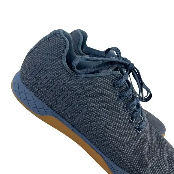 No Bull Outwork Strength Training Shoe Sneaker Mens 8.5 Womens 10 Navy Gum